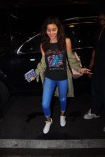 Alia Bhatt snapped leaving for Singapore to shoot for a song sequence in Gauri Shinde